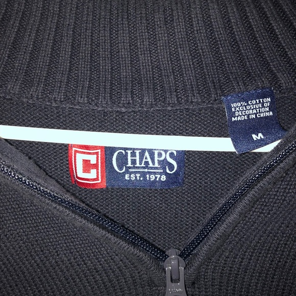 Chaps half zip sweater - Picture 2 of 3